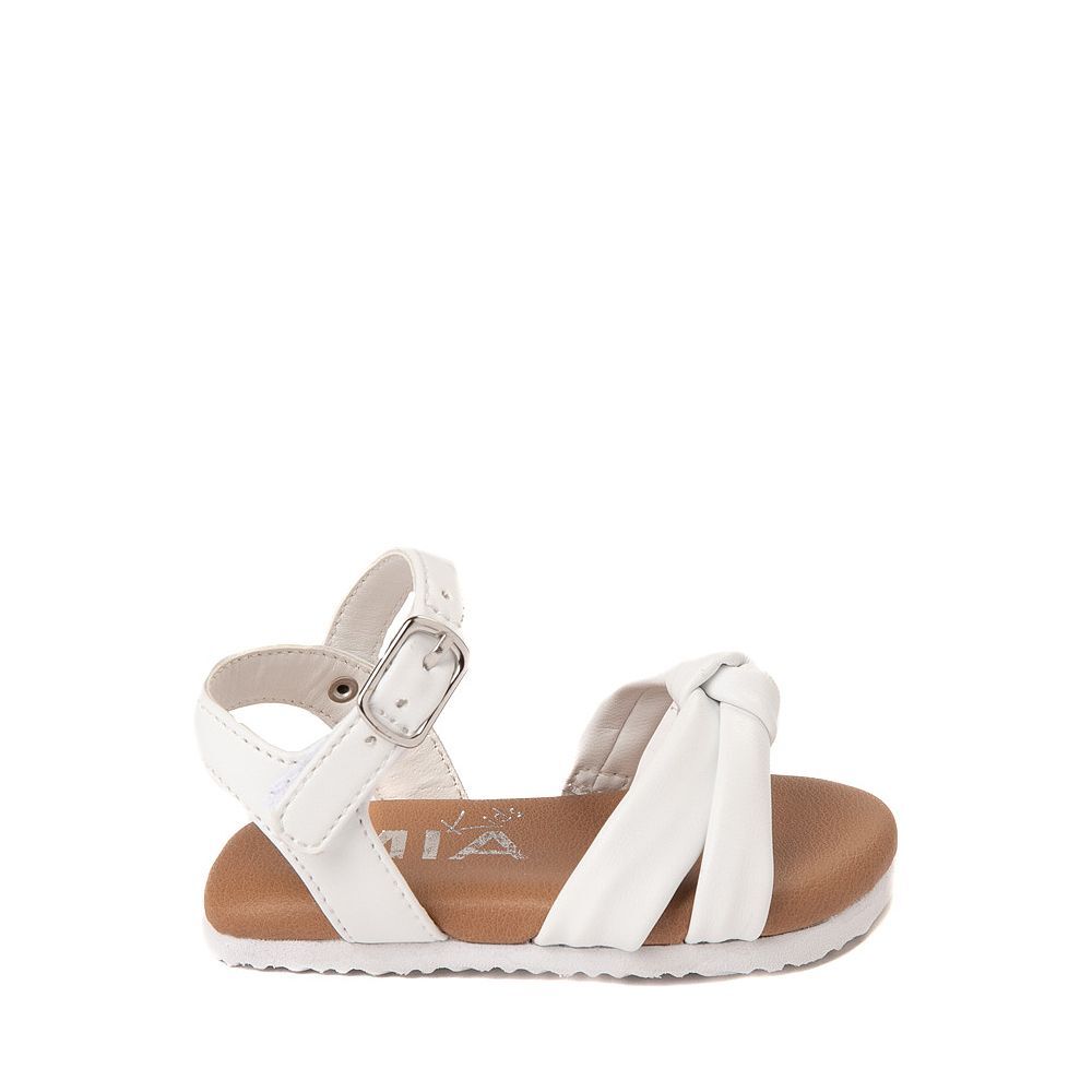 Mini MIA Toddler Baby Linsee Sandals - White - Toddler's Size 3M